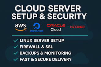 set up, secure and monitor your cloud server