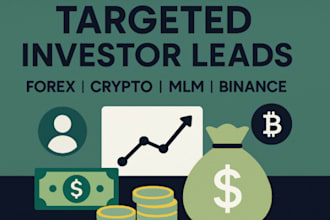 hot forex leads, targeted crypto leads, oil and gas leads, depositor leads, mlm