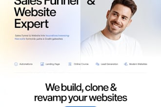 build ghl, gohighlevel funnel website, gohighlevel landing page, kajabi expert
