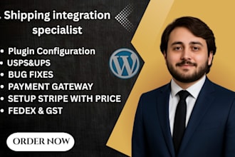 configure fedex, ups, usps live shipping rates in woocommerce
