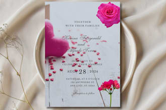 design wedding invitation suite save the date rsvp menu