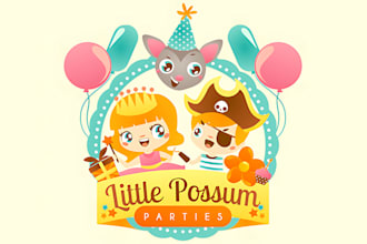 do modern kids, children, daycare, childcare, preschool and toy shop logo design