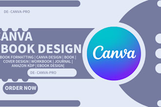 canva ebook design training manual lookbook design amazon kdp journal