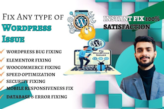 fix wordpress problems elementor errors and woocommerce issues