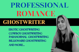 ghostwrite, rewrite entertaining romance story
