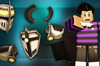 design roblox ugc models, characters for roblox platform