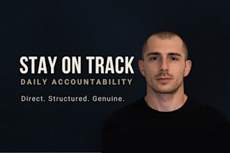 be your daily accountability coach and keep you on track