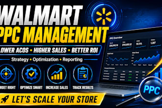 manage walmart PPC ads and optimize campaigns