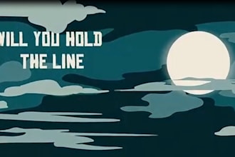 do stomp kinetic typography and kinetic text animation, motion graphics, lyrics