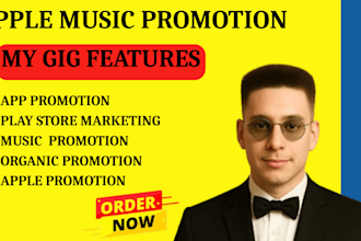 do promote your app or music on play store and apple music
