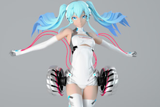 create mmd model, sfm, gmo, koikatsu, weight paint, vrm to mmd and vtuber