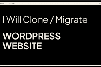 migrate your wordpress website to a new host or domain