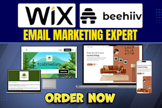 setup beehiiv newsletter beehive landing page design beehiiv wix