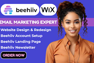 setup beehiiv newsletter beehive landing page design beehiiv wix