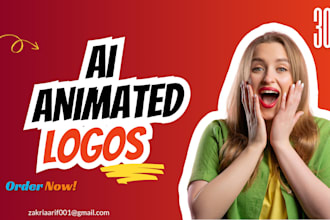 design ai animated logo for you