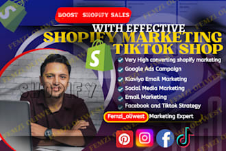 do tiktok shop setup, shopify ecommerce marketing social media promotion fb ads