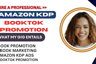 create viral booktok videos and promote your ebook with tiktok marketing
