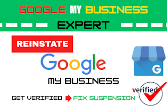 fix gmb suspension ,reinstatement gmb , fix suspension and appeal gmb