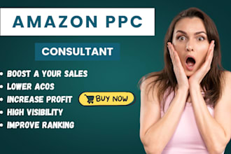 be your amazon ppc campaign consultant, amazon fba ads VA