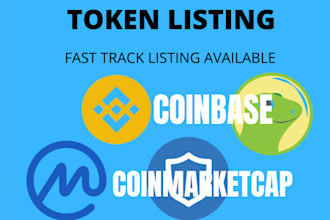 fast track your token on coin markertcap coin listing memecoin token listing