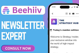 setup beehiiv account, beehiiv ai, newsletter templates and landing pages