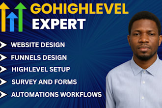 be your gohighlevel expert for gohighlevel calender forms survey and order forms