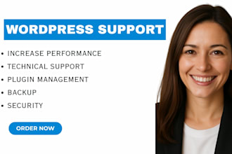 provide reliable wordpress support and maintenance services