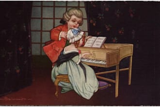 analyze old postcards, victorian trade cards, and other vintage paper ephemera
