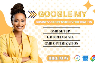 setup, reinstate suspended google my business profile gmb profile verification