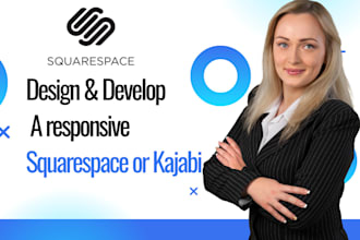 build or revamp squarespace or kajabi website for coaching or membership expert