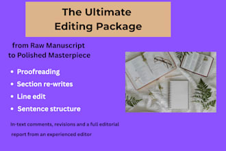 be your professional book editor