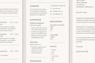 rewrite your resume and cover letter using ai for job success