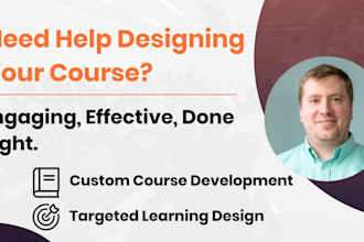 develop and design your course content