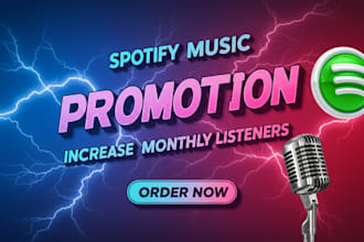 organic spotify promotion and generate music ads to promote your spotify music