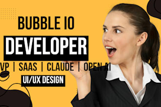develop bubble io app bubble io developer saas marketplace flutterflow adalo app