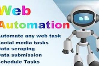 create python bot and automated tasks