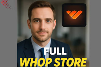 set up your whop account with custom branding and full integration