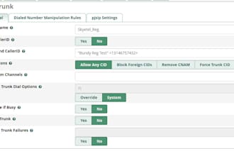 setup 3cx, did number, spoof api sip trunk, freepbx, asterisk, inbound call