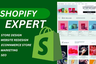 design cbd website, cbd shopify store cbd dropshipping store cannabis website