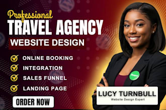 travel agency website, tour, tourism website, travel website on wordpress or wix