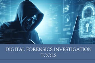 do digital forensics, data recovery, log analysis, and investigation