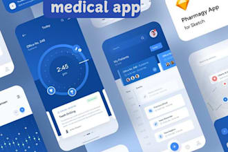 design healthcare, clinic , dental, physical therapy website
