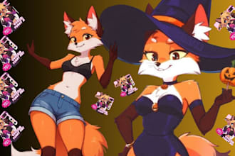 draw furry art, nsfw, fursona, character, art