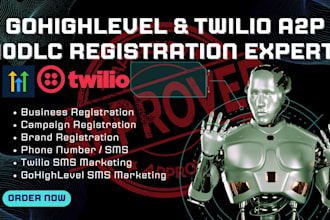 get a2p 10dlc registration approve on gohighlevel and twilio