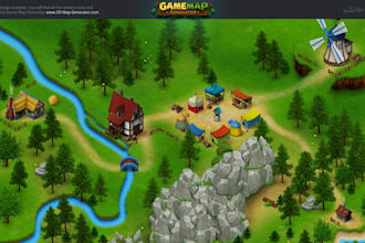 create your fantasy city map