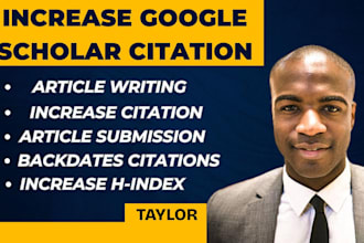 increase your google scholar citation in a top ranking index journal, journals