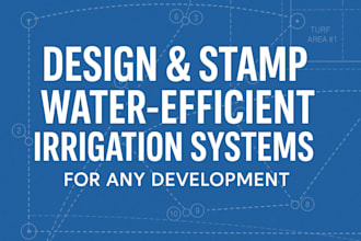 design stamp water efficient irrigation systems for any development