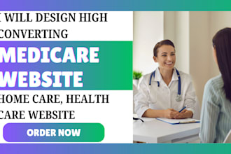 design medicare website home care healthcare elderly care home insurance website