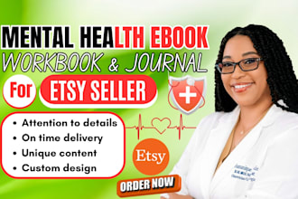 do medical writing, herbal, mental, healthcare, life coach, fitness ebook writer
