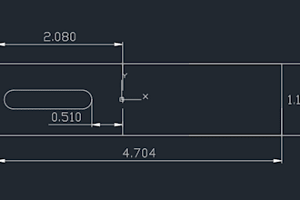 make a dwg and dxf file